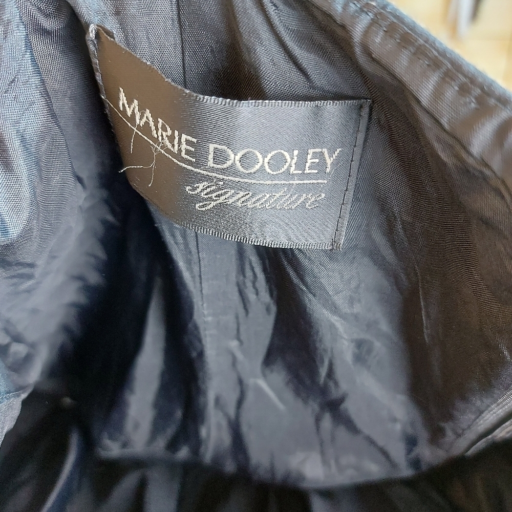 Polka dot bustier corset strap dress MARIE DOOLY designer Made in Canada - Picture 12 of 13